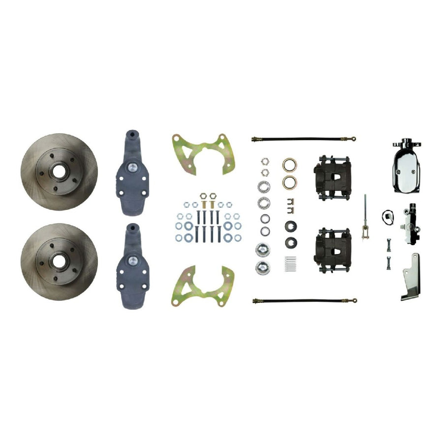 The Right Stuff 1959-64 Impala/Bel Air, 2" Drop, Manual Front Disc Brake Conversion Kit - (FSC59SDDX)