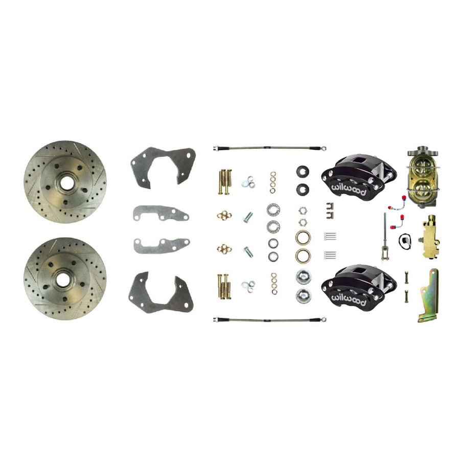 The Right Stuff 1965-68 Chevrolet Impala/Bel Air, Performance Front Disc Brake Conversion Kit - (FSC66SDCS)