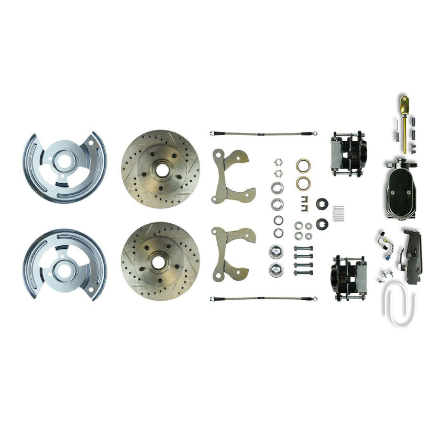 The Right Stuff 1959-64 Chevrolet Impala/Bel Air, Manual Front Disc Brake Conversion Kit - (FSC59SDCSY)
