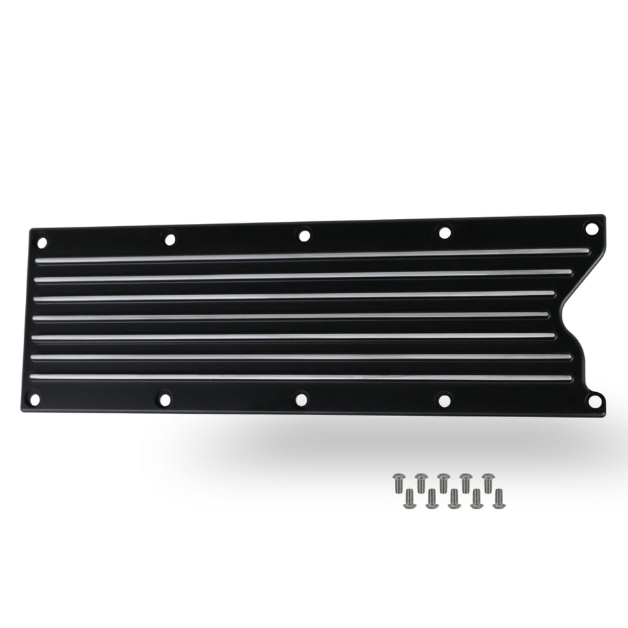 The Right Stuff Gen 3 LS Valley Cover, Finned, Machined Accents - (G3LSVCF-A-K)