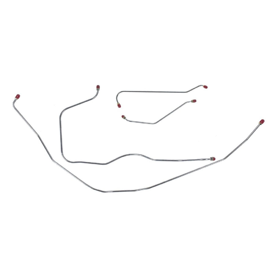 The Right Stuff 1955 Chevrolet Bel Air/Nomad, Pre-Bent OE Steel Front Brake Line Kit - (BKT5501)