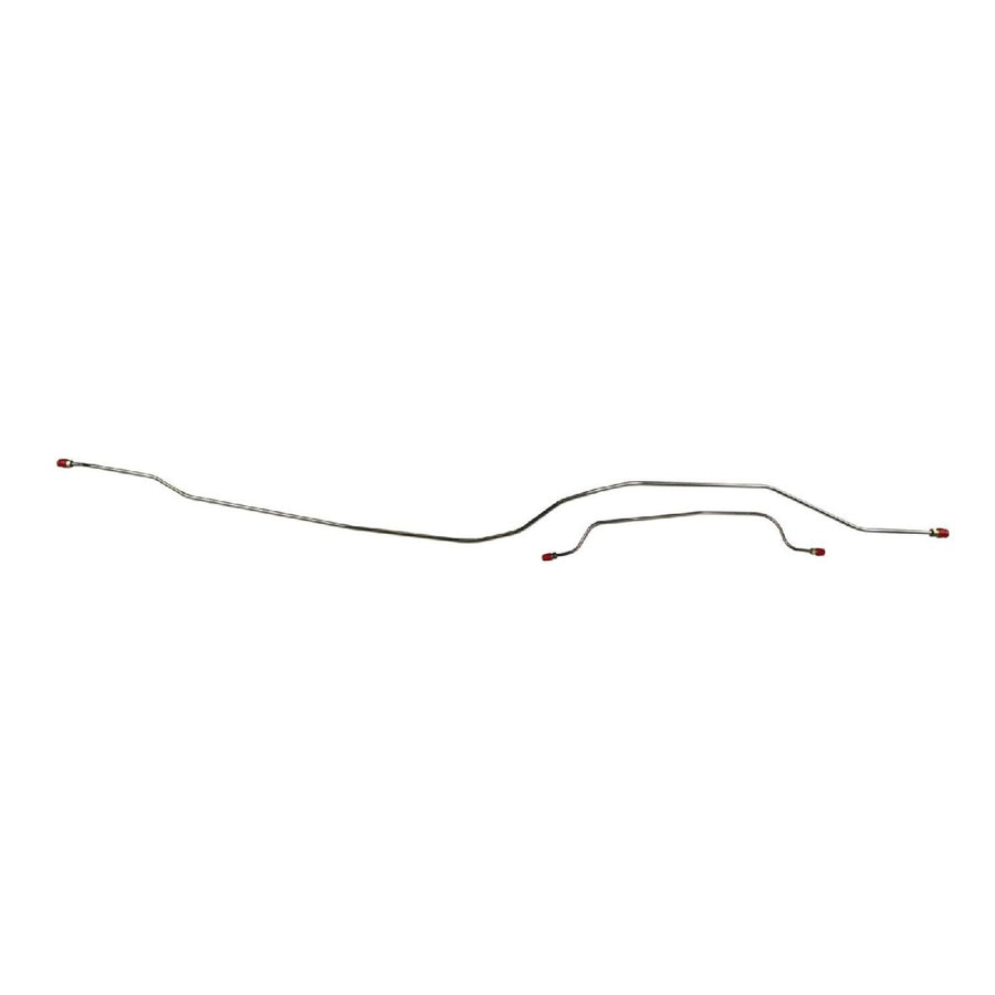 The Right Stuff 1955-57 Chevrolet Bel Air/210/150, Pre-Bent OE Steel Rear Axle Brake Line - (BRA5501)