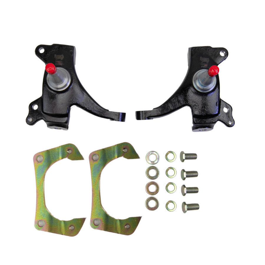 The Right Stuff 1971-1972 Chevrolet/GMC Truck/Suburban, 2.5" Drop Spindles/Pair, With Brackets - (DBSP17K)