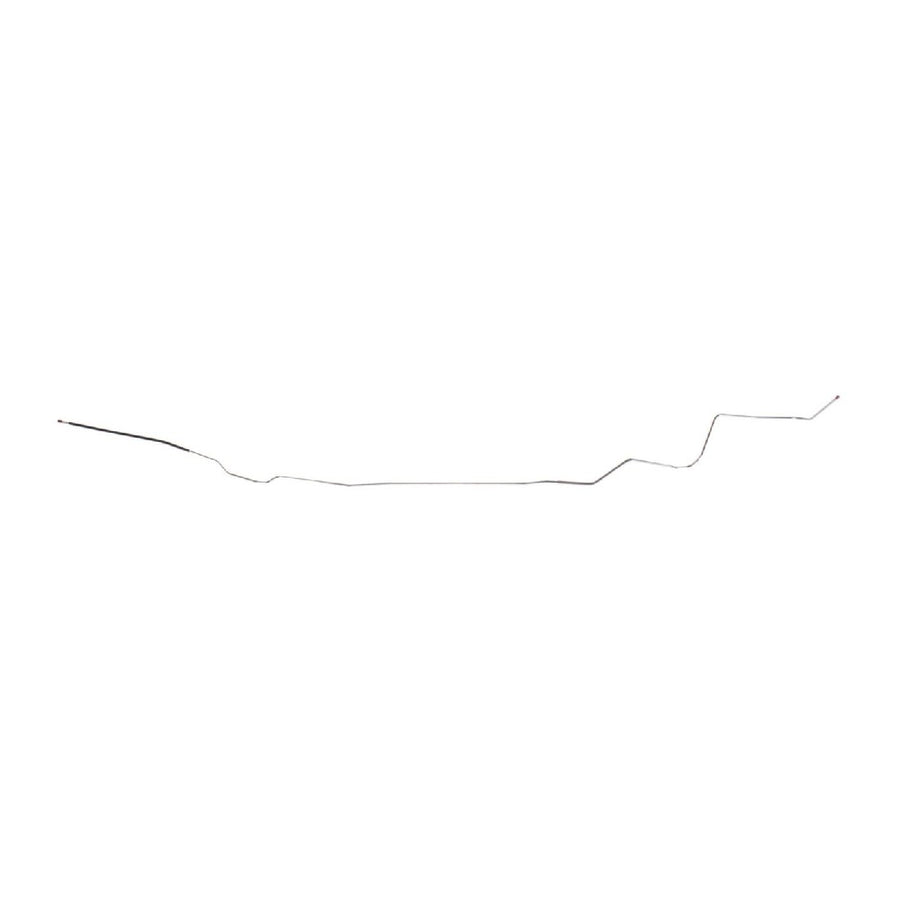 The Right Stuff 1964-67 Chevelle Convertible Pre-Bent 5/16" OE Steel Front To Rear Fuel Line - (CGL6404)