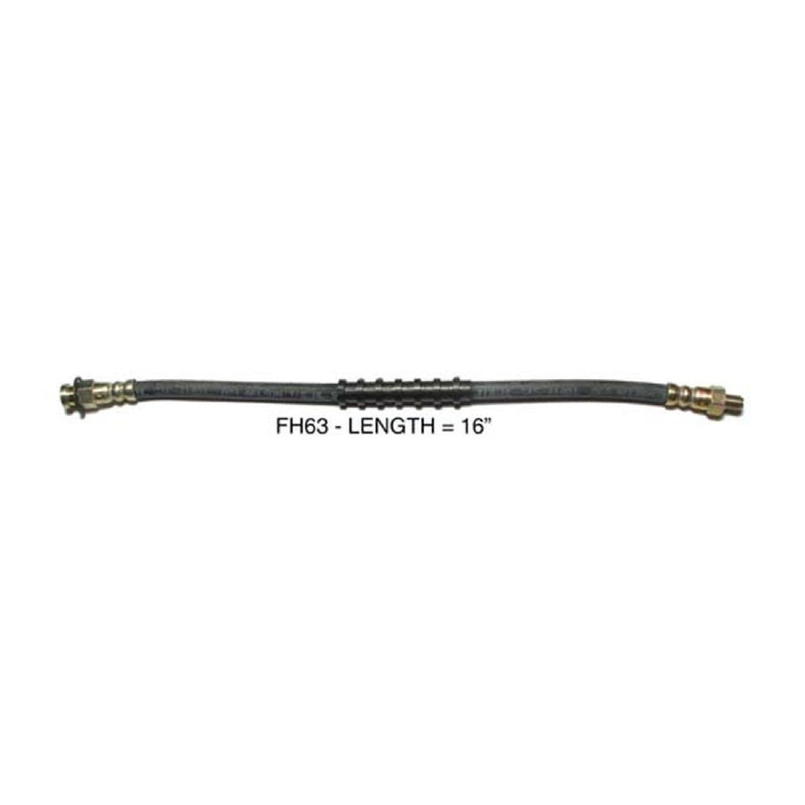 The Right Stuff 1965-66 Ford Mustang, Front Disc Brake Flex Hoses - (FH63)