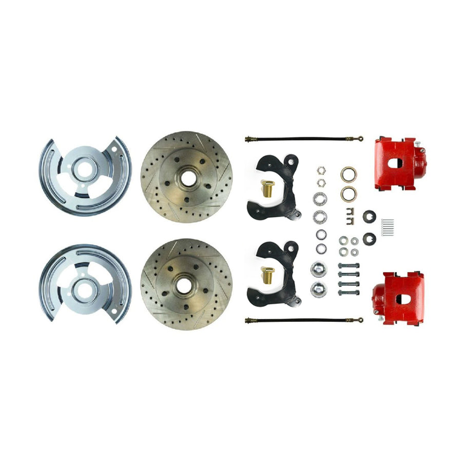 The Right Stuff 1958 Chevrolet Impala, "At The Wheel" Front Disc Brake Conversion Kit - (FSC58WKCZ)