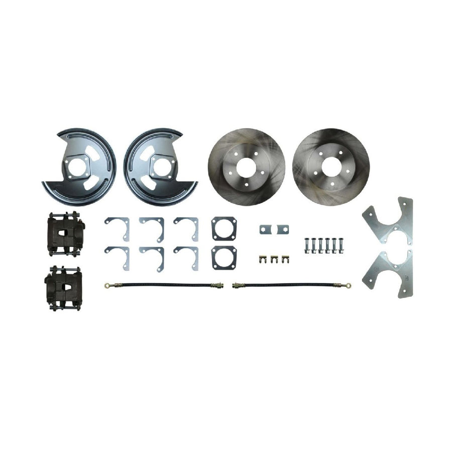 The Right Stuff 70-74 Camaro/Firebird, 10/12 Bolt, Staggared Shocks, Rear Disc Brake Conversion - (AFXRDM7)