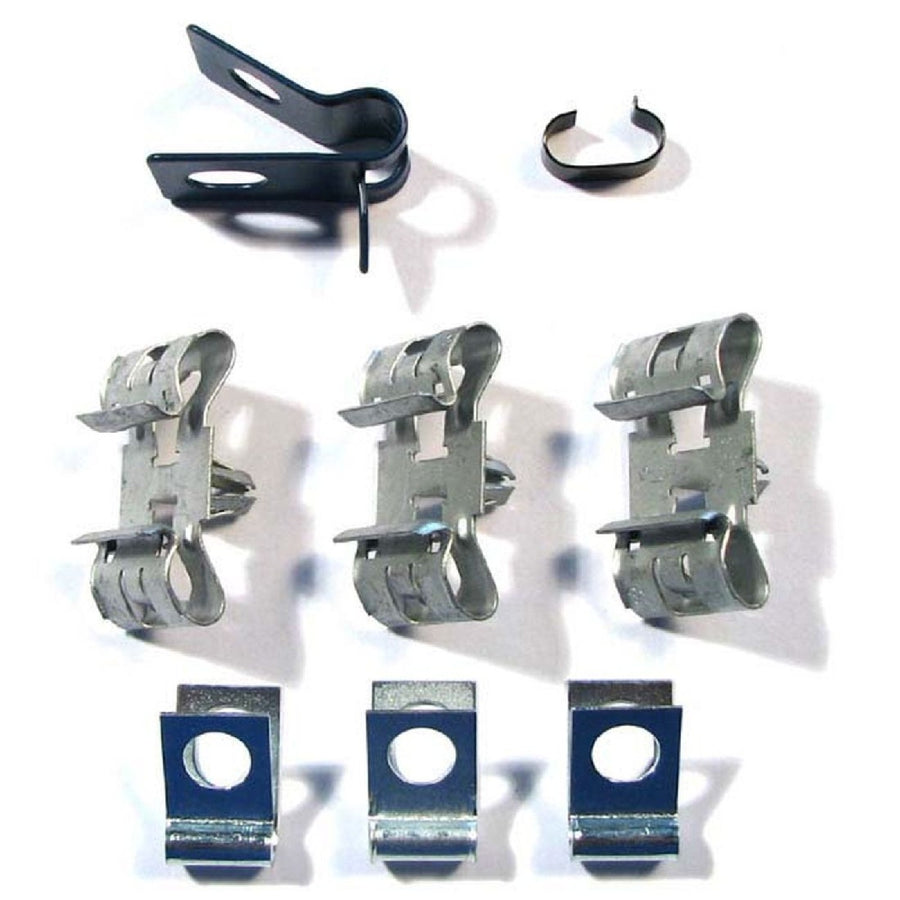 The Right Stuff 1969 Oldsmobile Cutlass/442, Complete 8-Piece Brake Line Clip Set - (ACS033)