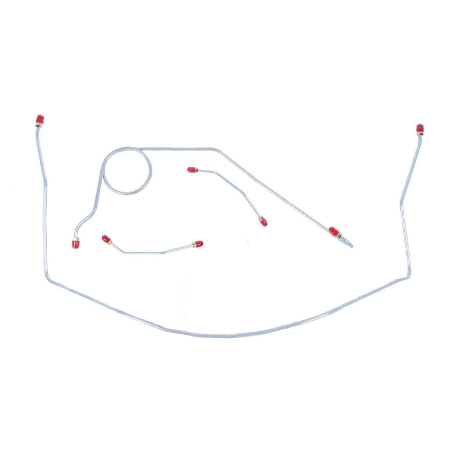 The Right Stuff 1958 Chevrolet Bel Air/Impala, Pre-Bent OE Steel Front Brake Line Kit - (BKT5802)