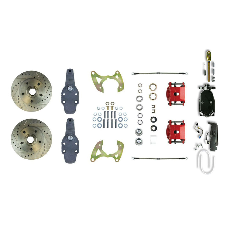 The Right Stuff 1959-64 Impala/Bel Air, 2" Drop, Manual Front Disc Brake Conversion Kit - (FSC59SDDZY)