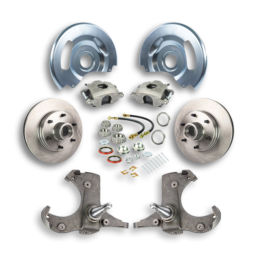The Right Stuff 60-62 GM Truck/Suburban, 2WD, "At The Wheel" Disc Brake Conversion Kit - (TWK6016)