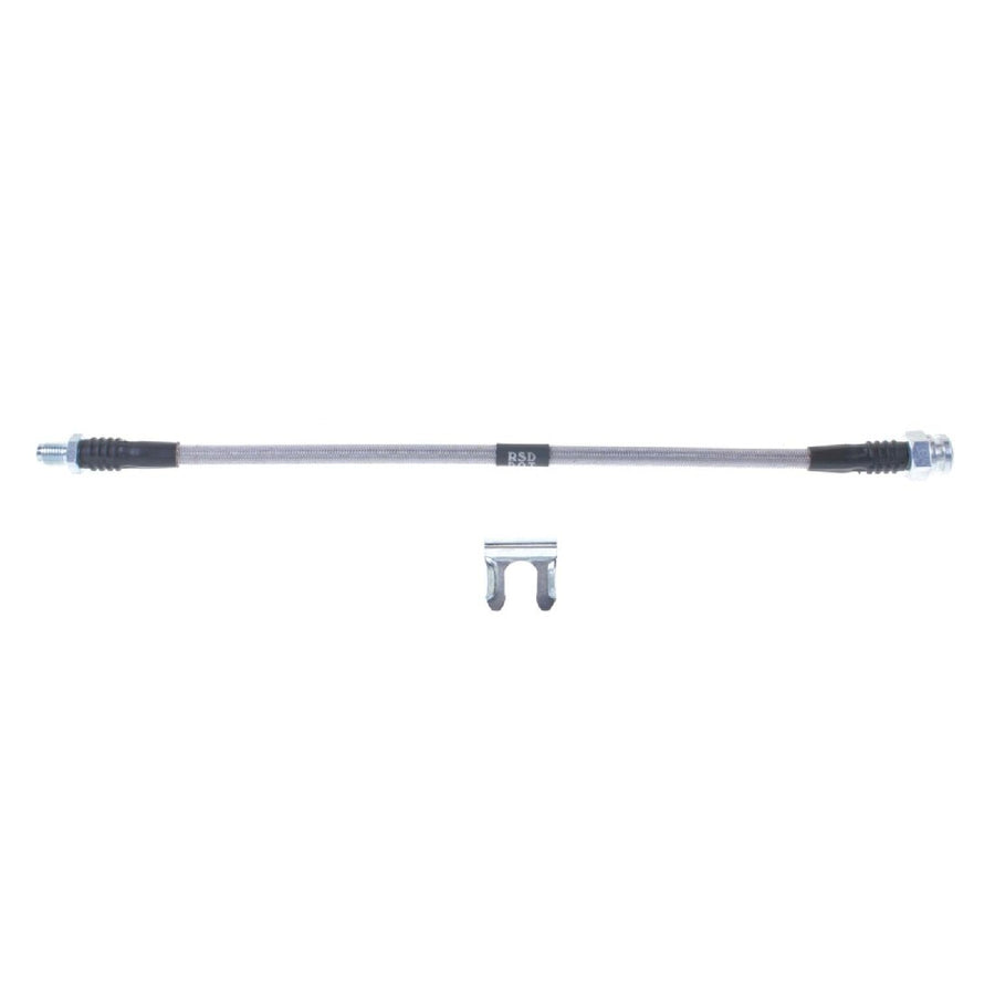 The Right Stuff 1972-76 Mopar B/E/A-Body, Braided Stainless Steel Rear Brake Flex Hoses - (FH86S)