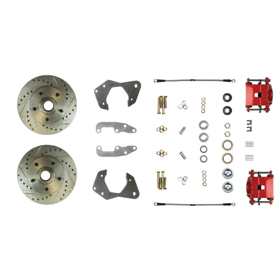 The Right Stuff 1965-68 Impala/Bel Air, "At The Wheel" Front Disc Brake Conversion Kit - (FSC65WKCZ)