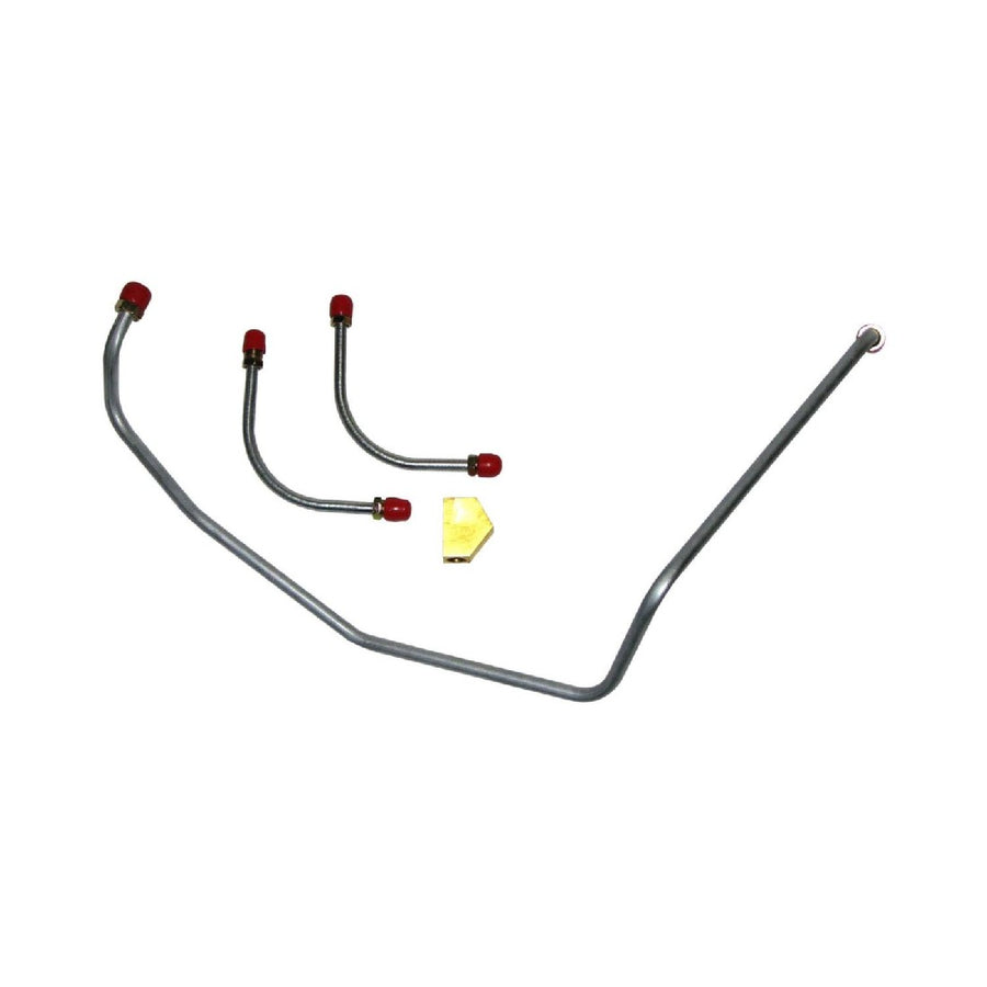 The Right Stuff 1969 Chevrolet A/F/X-Body W/396cu, Pre-Bent OE Steel Fuel Pump To Carb Line - (FPC6975)