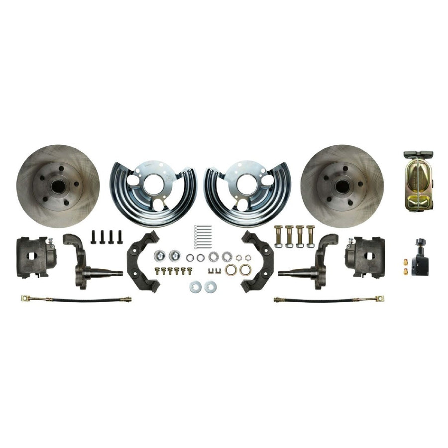 The Right Stuff 1962-74 Mopar B/E-Body, Front Manual Disc Brake Conversion Kit - MDC62SD - (MDC62SD)