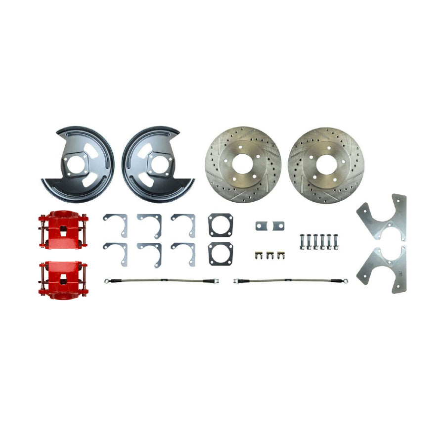 The Right Stuff 64-77 GM A/F/X-Body, 10/12 Bolt,Non-Staggered Shock, Rear Disc Brake Conversion - (AFXRDM1Z)