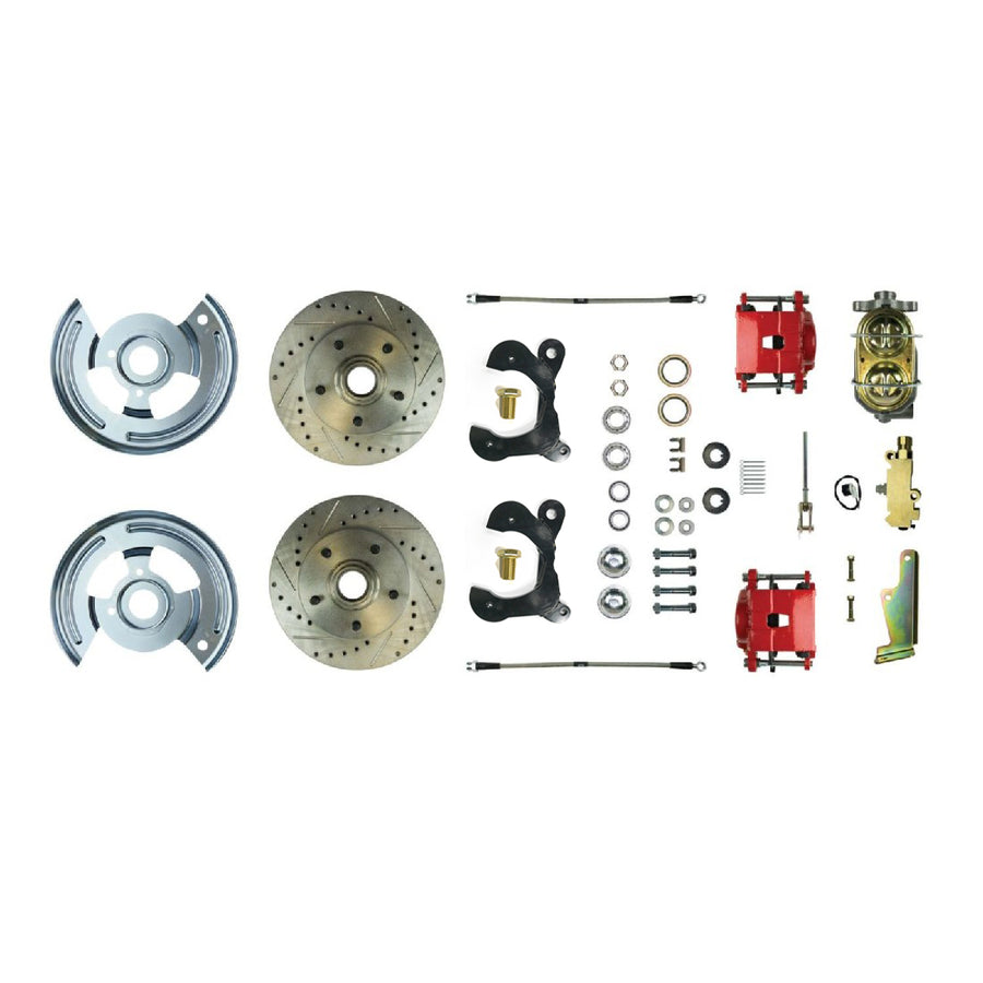The Right Stuff 1959-64 Chevrolet Impala/Bel Air, Manual Front Disc Brake Conversion Kit - (FSC59SDCZ)