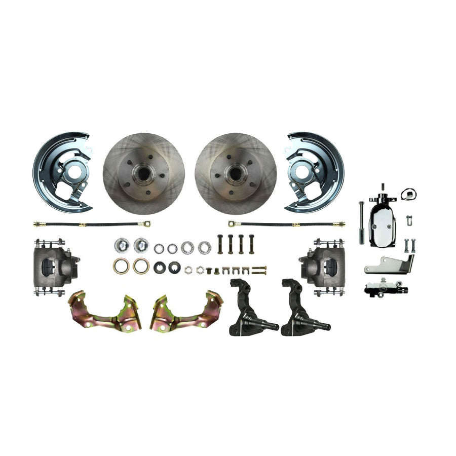 The Right Stuff 1964-1972 Chevelle/A-Body Front Manual Disc Brake Conversion Kit - AFXSD01CX - (AFXSD01CX)
