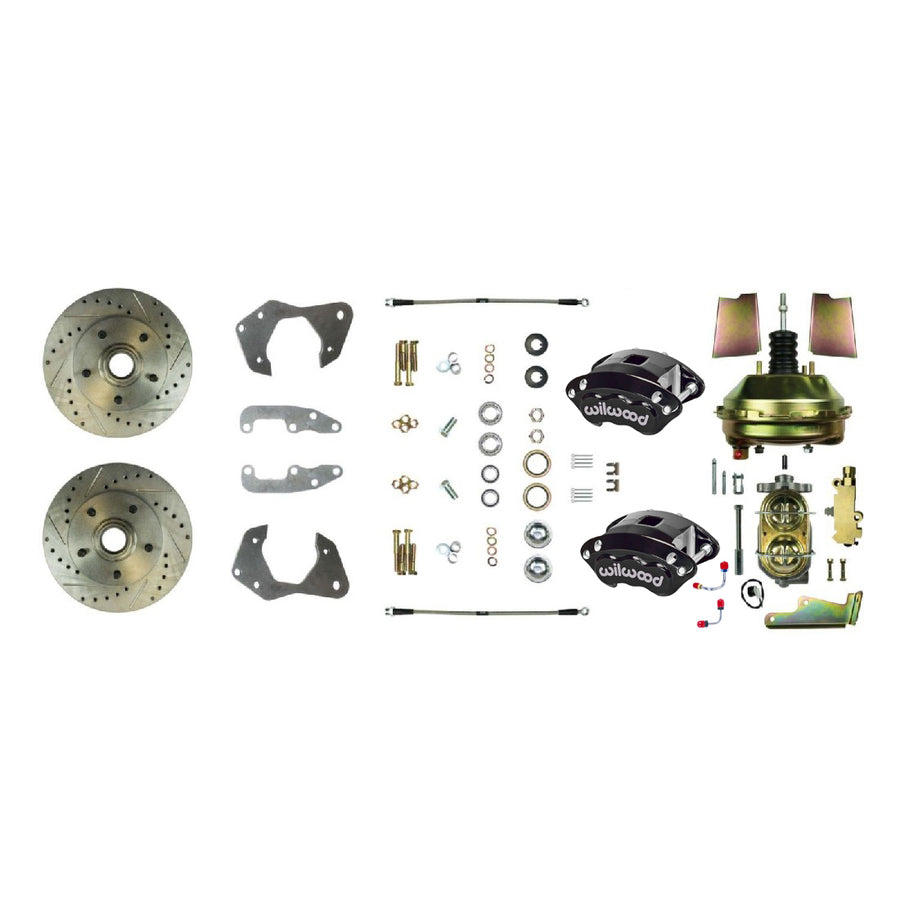 The Right Stuff 1965-68 Chevrolet Impala/Bel Air, Performance Front Disc Brake Conversion Kit - (FSC66DCCS)