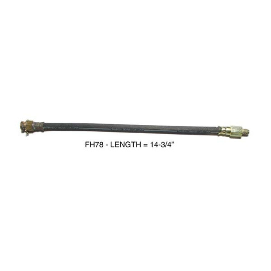 The Right Stuff 1960-65 Ford Falcon, Front or Rear Brake Flex Hoses - (FH78)
