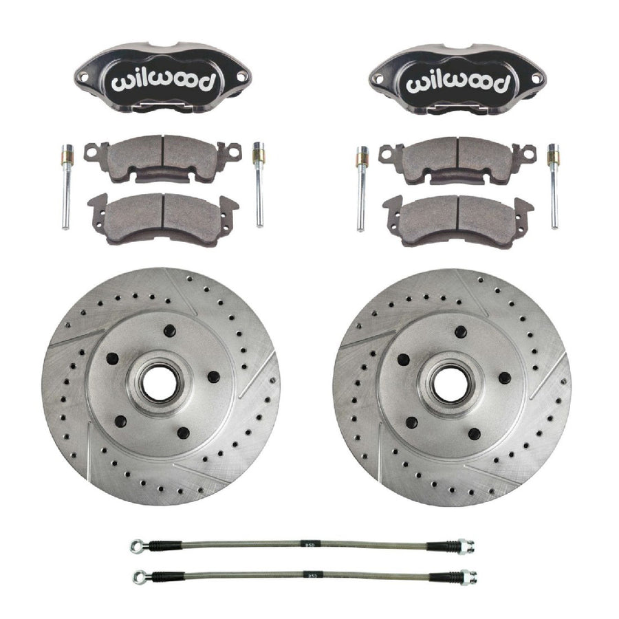 The Right Stuff 1969-74 GM A/F/X-Body Performance Front Disc Brake Conversion - RCP69S - (RCP69S)