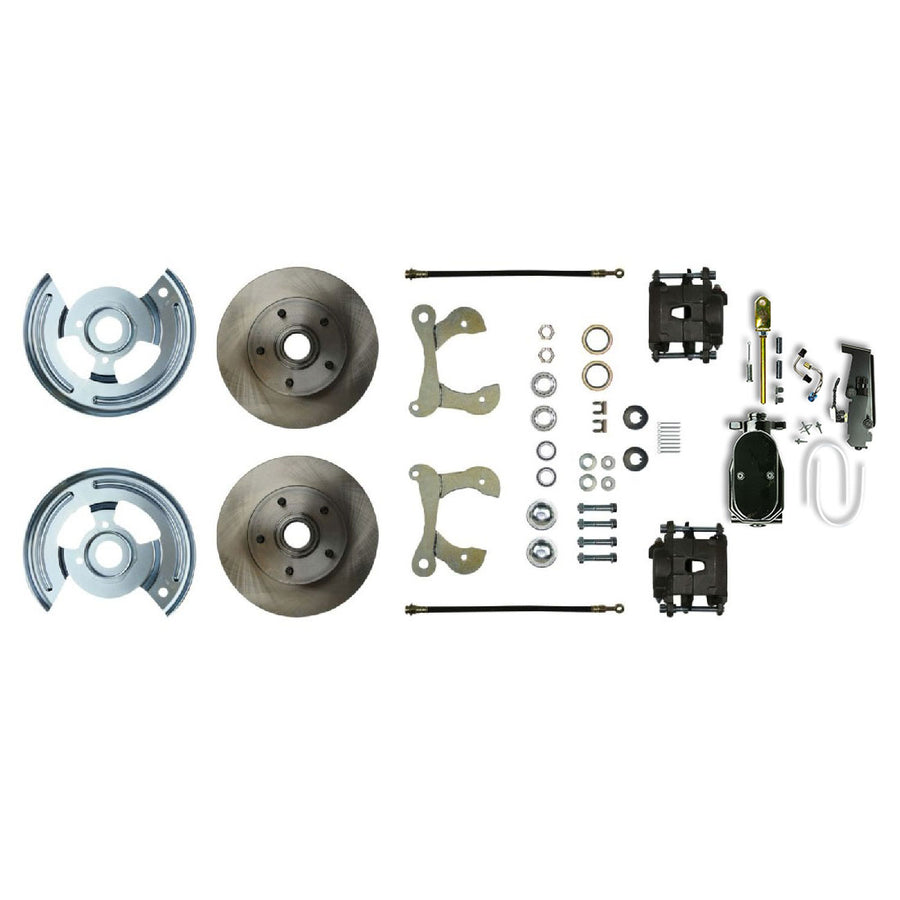 The Right Stuff 1955-57 Chevrolet Bel Air/Nomad, Manual Front Disc Brake Conversion - FSC55SDCY - (FSC55SDCY)