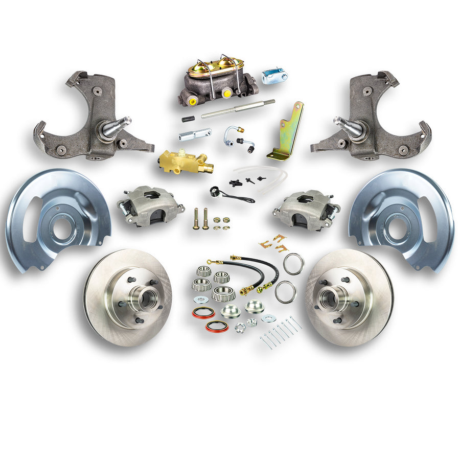 The Right Stuff 60-62 Chevrolet/GMC Truck & Suburban, Manual Front Disc Brake Conversion Kit - (TSD6015)
