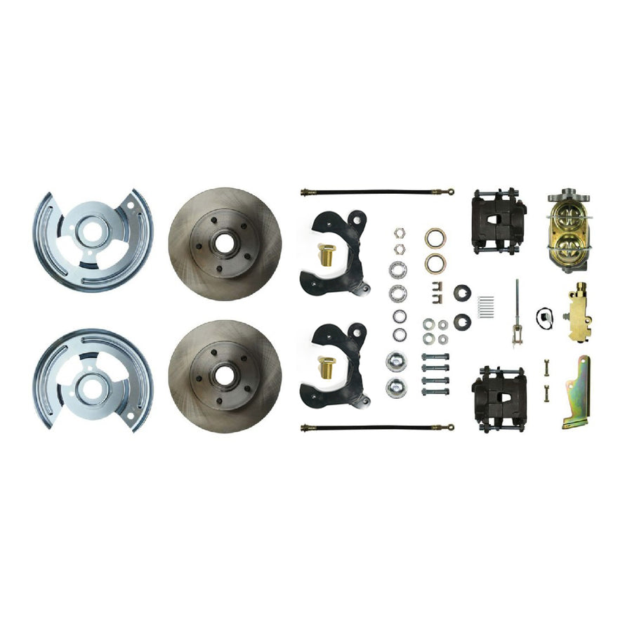 The Right Stuff 1958 Chevrolet Impala/Bel Air, Manual Front Disc Brake Conversion Kit - FSC58SDC - (FSC58SDC)