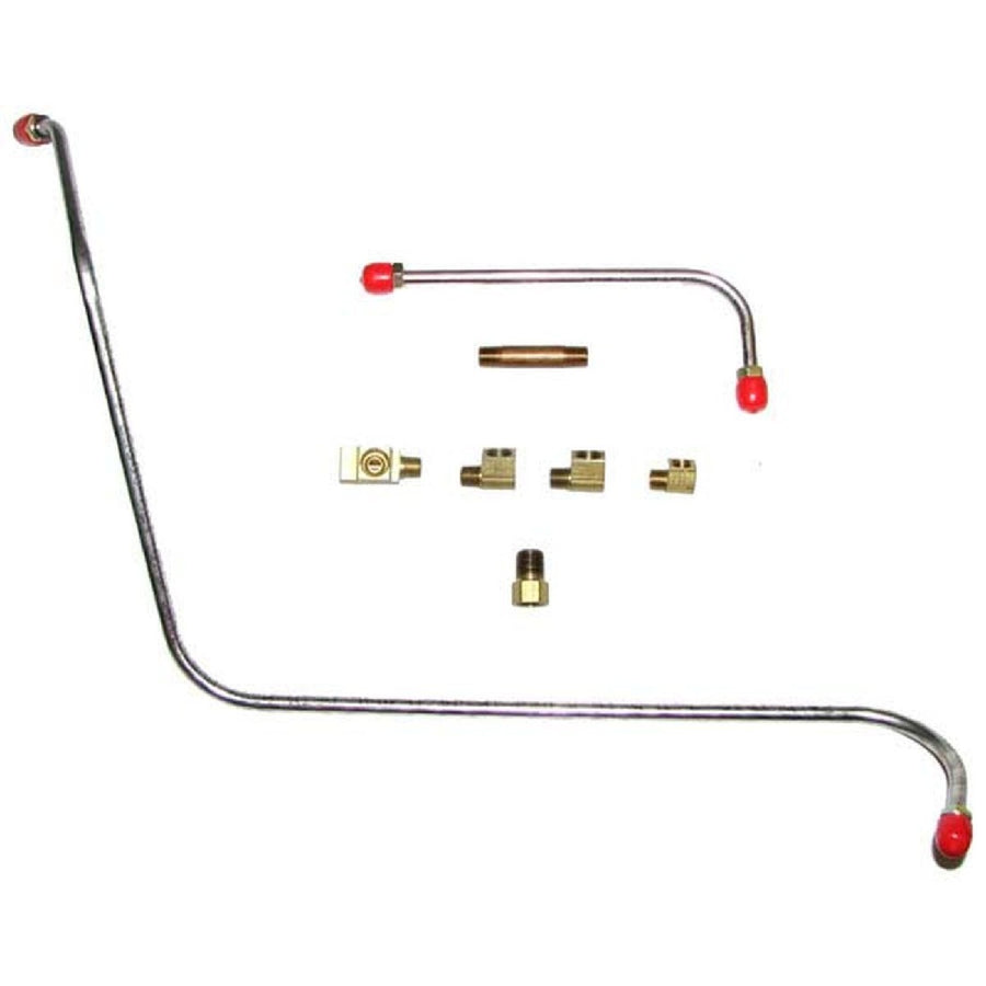 The Right Stuff 1957 Chevrolet Bel Air, Pre-Bent OE Steel Fuel Pump To Carb Line - (BPC5701)