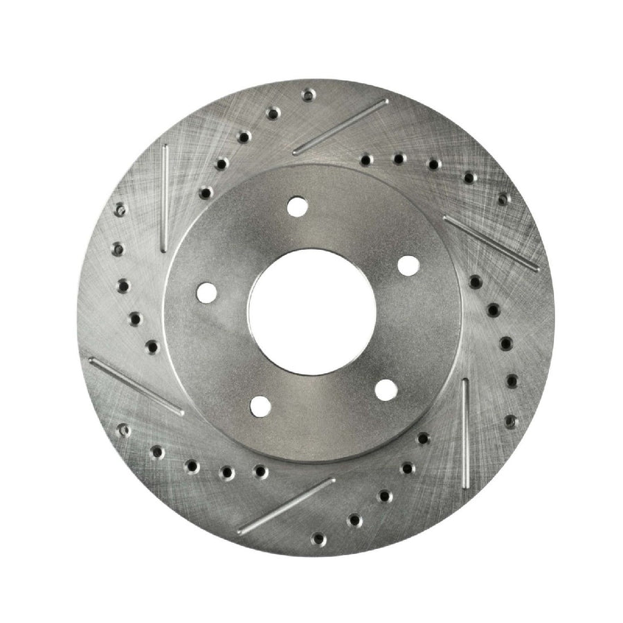 The Right Stuff 79-81 Firebird Rear Disc Dimpled and Slotted Rotor *Used in TRSD AFX Conv Kits* - (BR25ZDC)