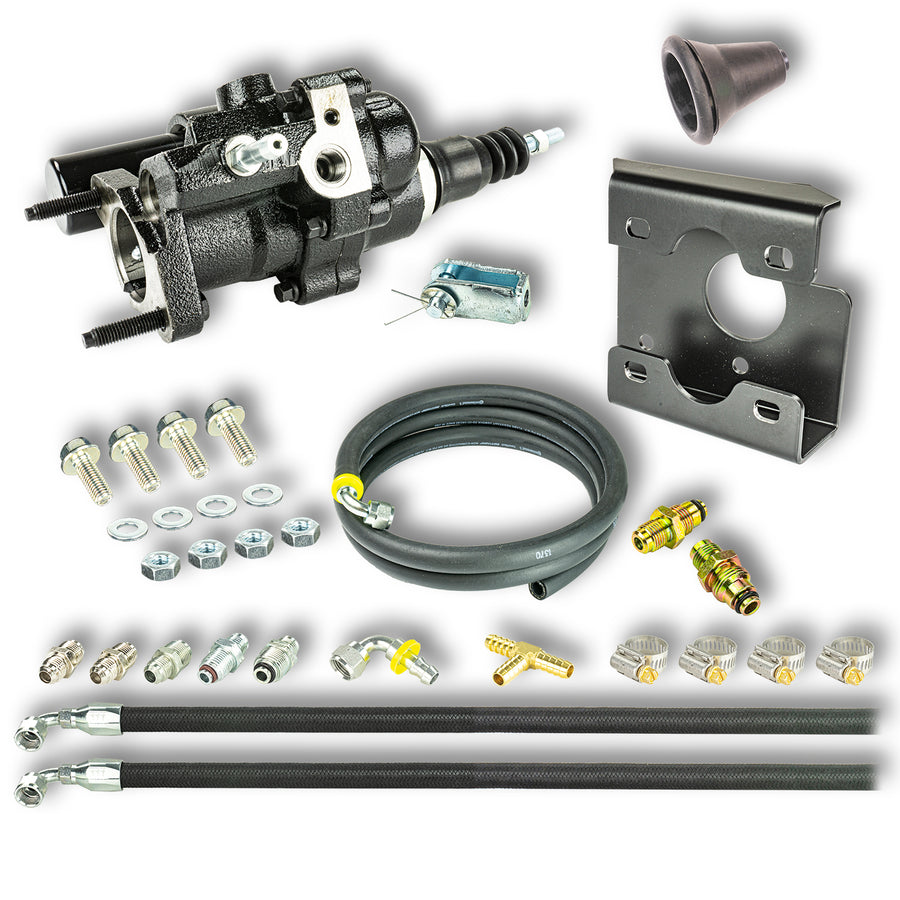The Right Stuff 1967-1972 Chevy Truck Hydarulic Brake Assist Unit and hose kit - (HBUK6772)