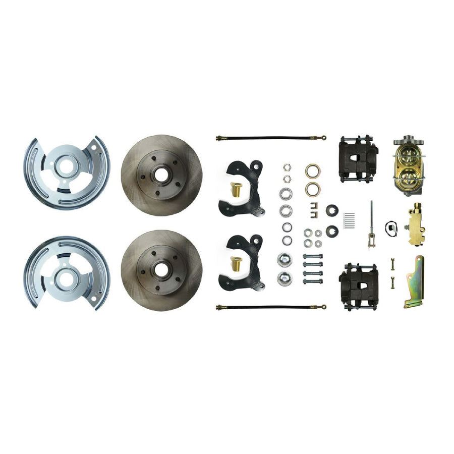 The Right Stuff 1959-64 Chevrolet Impala/Bel Air, Manual Front Disc Brake Conversion Kit - (FSC59SDC)