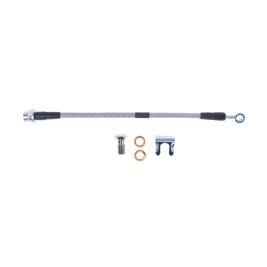 The Right Stuff 1979-88 Chevrolet G-Body, Braided Stainless Steel Front Disc Brake Flex Hoses - (FH79S)