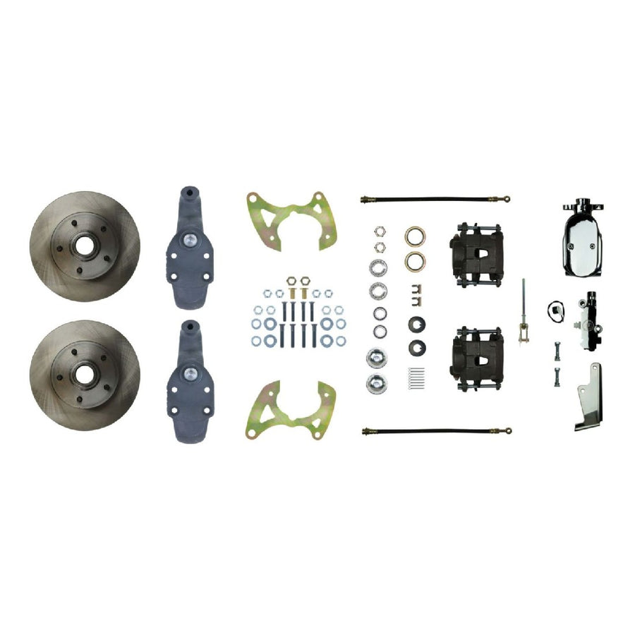 The Right Stuff 1958-64 Chevrolet Impala, 2" Drop, Manual Front Disc Brake Conversion Kit - (FSC58SDDX)