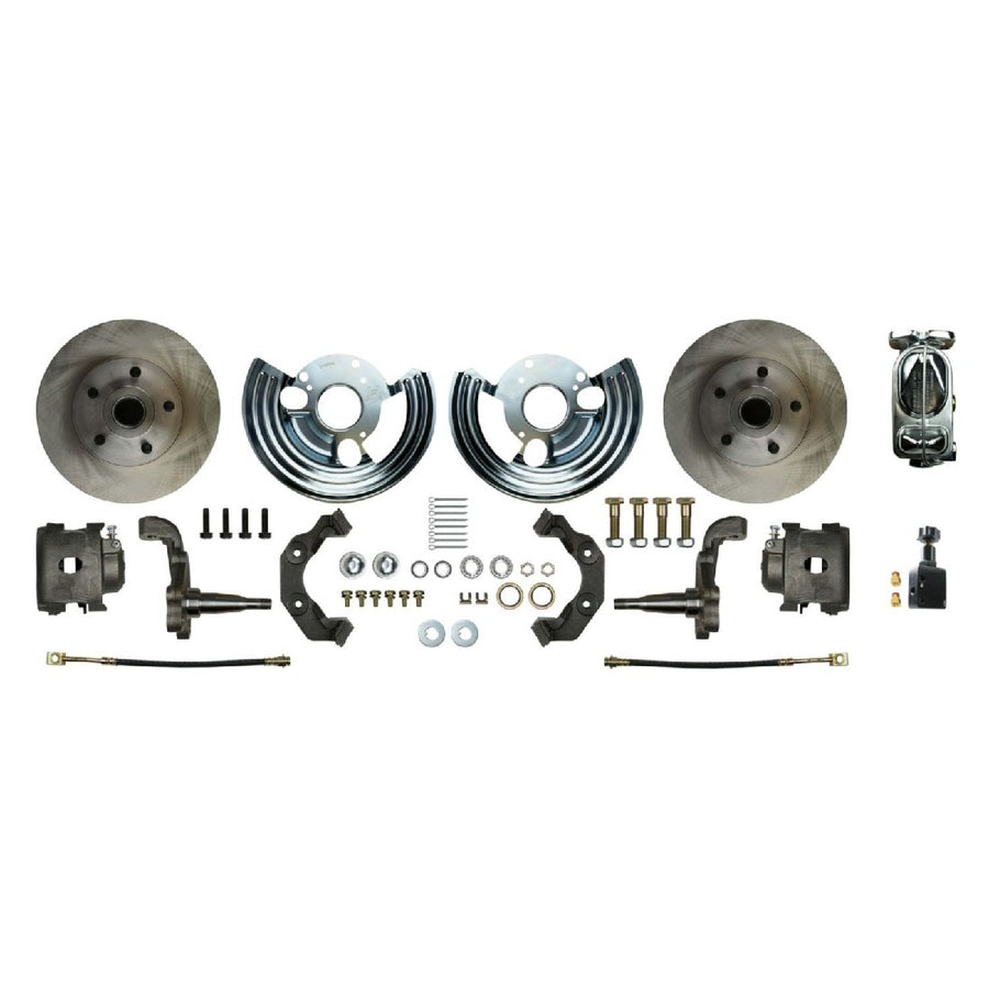 The Right Stuff 1962-74 Mopar B/E-Body, Front Manual Disc Brake Conversion Kit - MDC62SDX - (MDC62SDX)