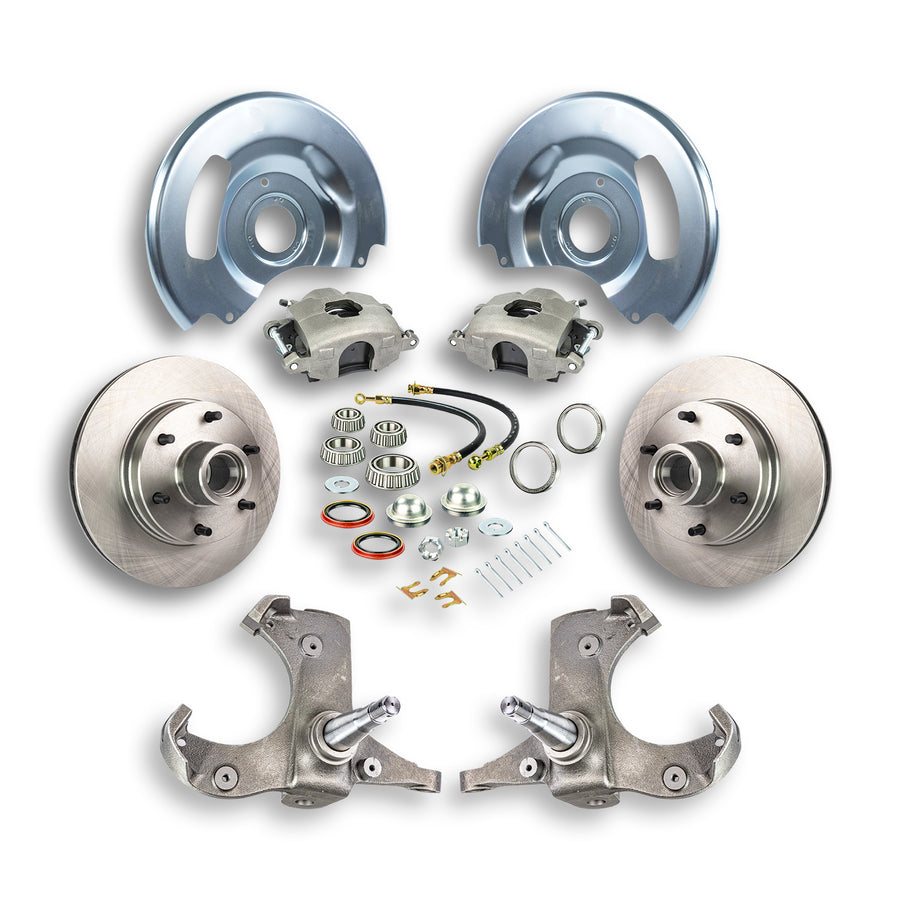 The Right Stuff 63-70 GM Truck/Suburban, 2WD, "At The Wheel" Disc Brake Conversion Kit - (TWK6316)
