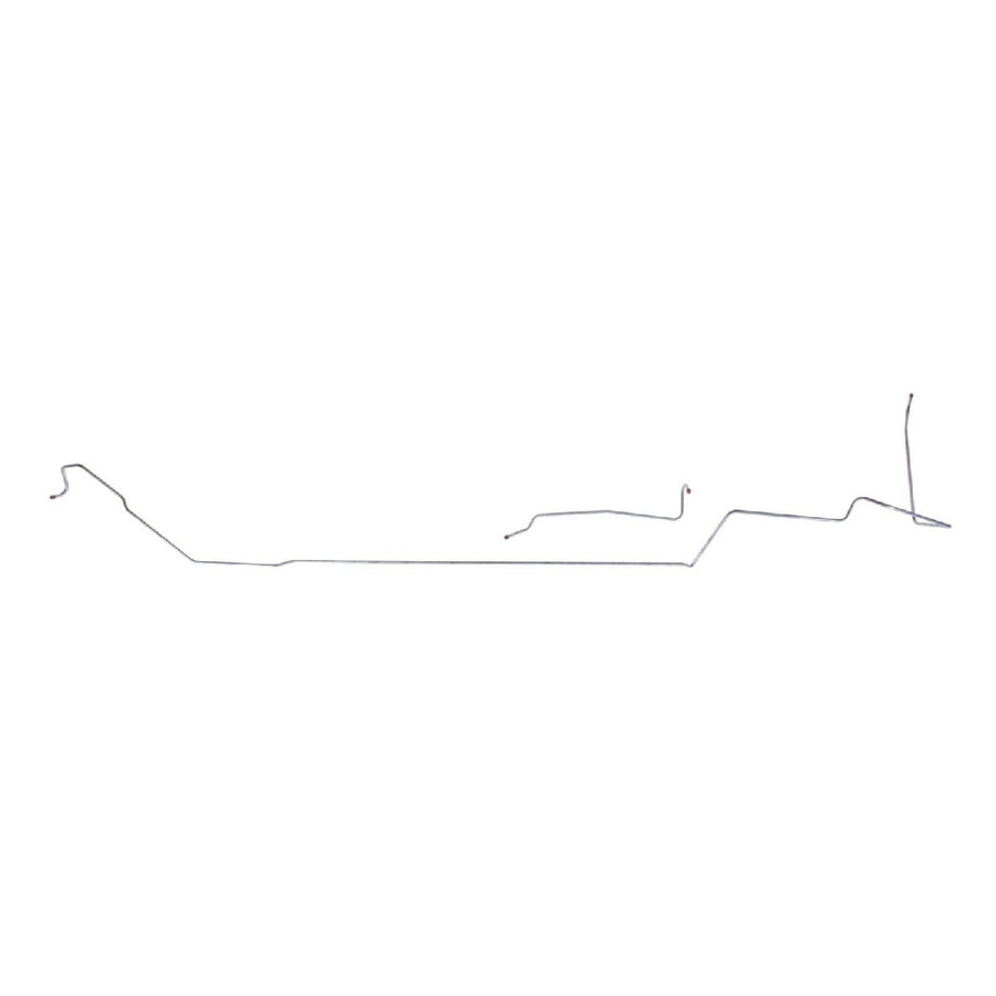 The Right Stuff 1966-67 Ford Fairlane Hardtop Pre-Bent OE Steel 3/8 Front To Rear Fuel Line - (DGL6602)