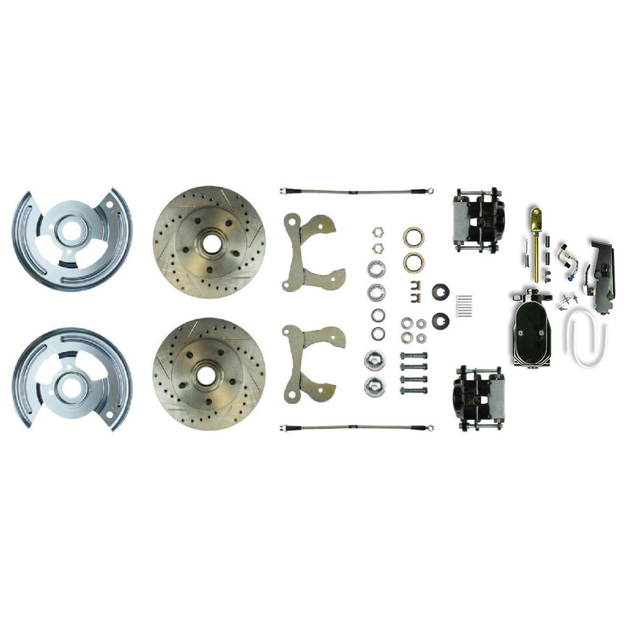 The Right Stuff 1955-57 Chevrolet Bel Air/Nomad, Manual Front Disc Brake Conversion -FSC55SDCSY - (FSC55SDCSY)