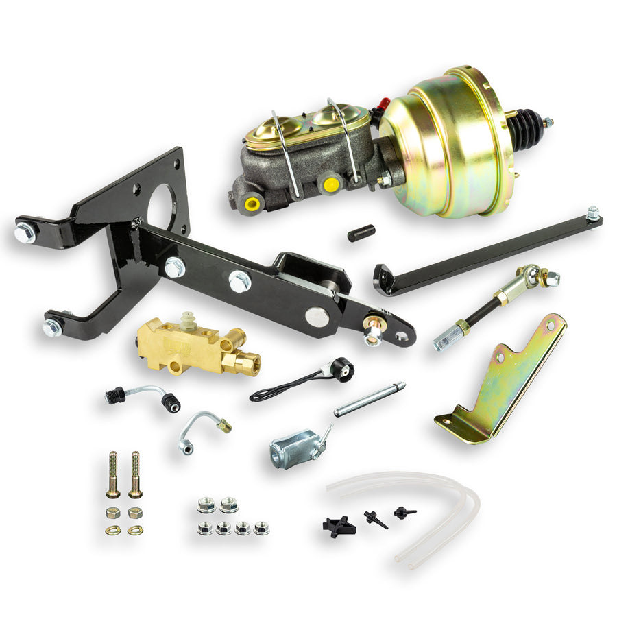 The Right Stuff 55-59 GM & GMC C/K Truck, Master Cylinder, 8" Booster Combination Kit, Disc/Drum - (G85710971)