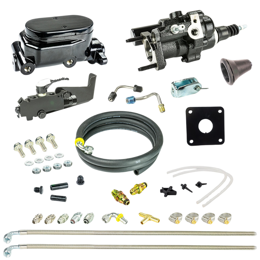The Right Stuff 1968-82 C3 Corvette Black Hydraulic Brake Assist Upper - (BHB825672)
