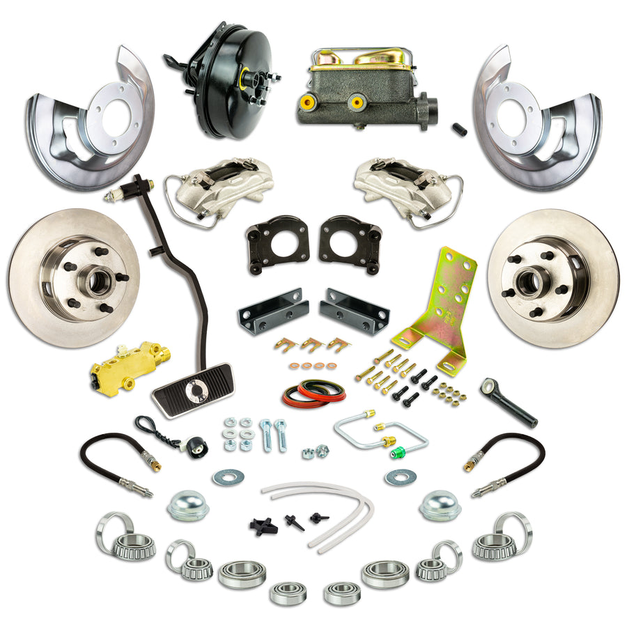The Right Stuff 1967 - 69 Mustang Power Disc Brake Kit - (ZDC6708)