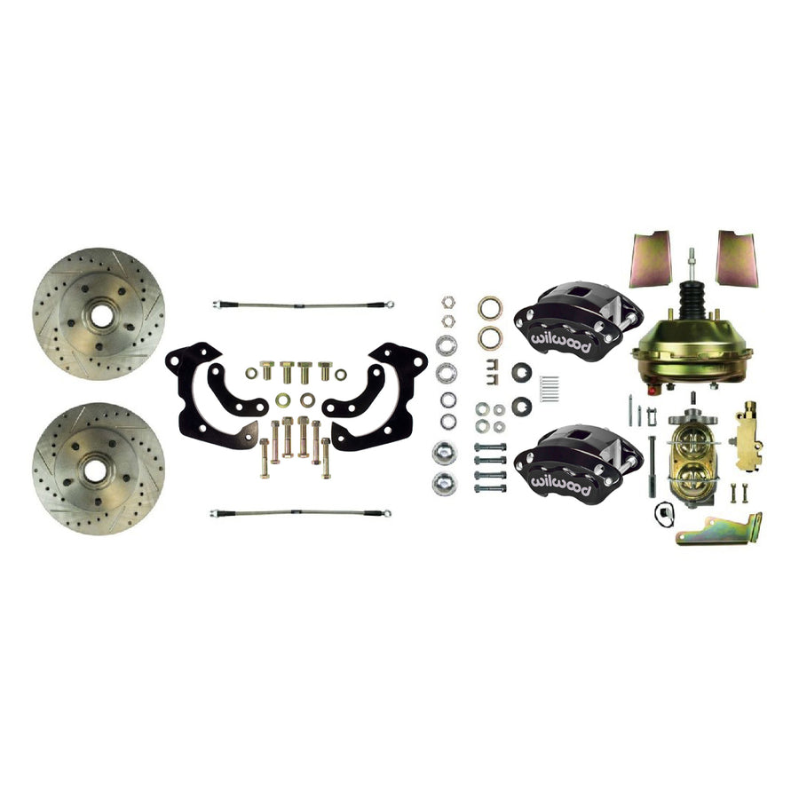 The Right Stuff 1959-64 Chevrolet Impala/Bel Air, Performance Front Disc Brake Conversion Kit - (FSC60DCCS)