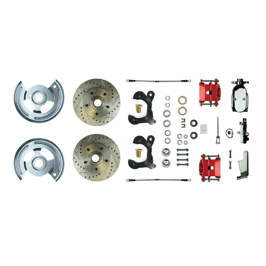 The Right Stuff 1955-57 Chevrolet Bel Air/Nomad, Manual Front Disc Brake Conversion - (FSC55SDCZX)