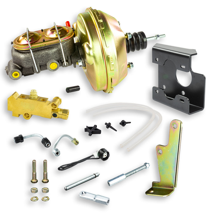 The Right Stuff 67-72 GM & GMC C/K Truck, Master Cylinder & 9" Booster Combination Kit Disc/Disc - (G96810572)
