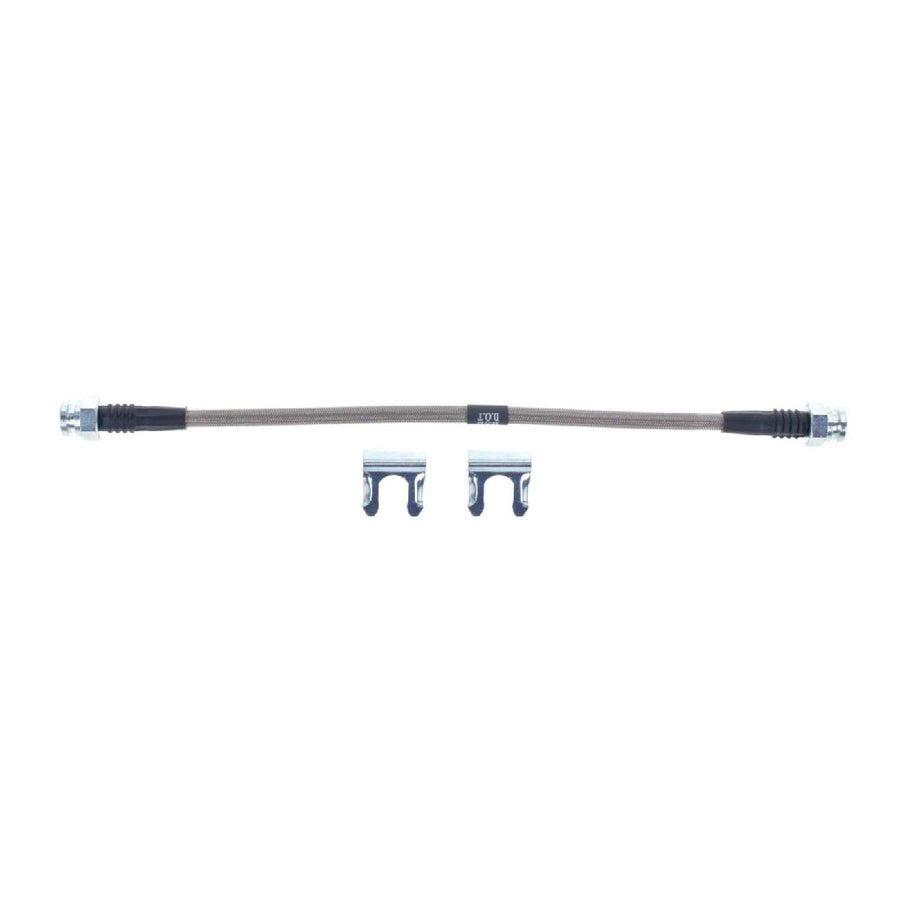 The Right Stuff 68 Mopar C/D Body Budd Disc Front Flex Hose Stainless Steel - (FH42S)