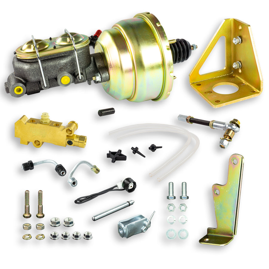 The Right Stuff 47-54 GM & GMC C/K Truck, Master Cylinder & 8" Booster Combo Kit, Disc/Disc - (G84710572)
