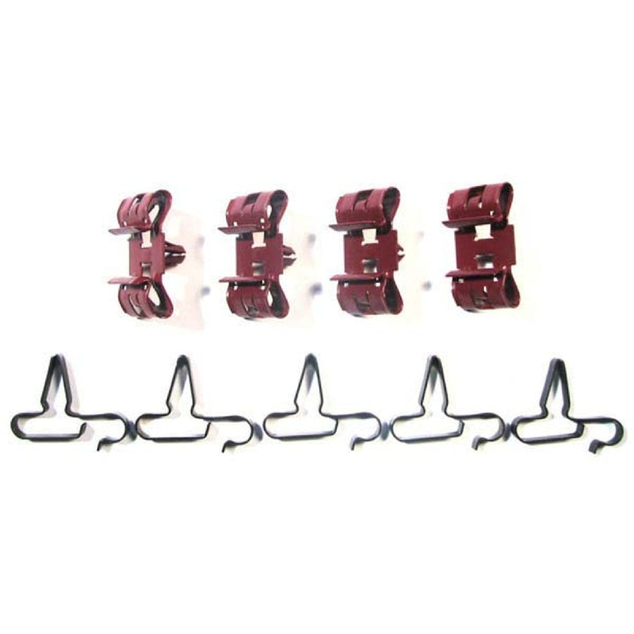 The Right Stuff 1964-66 Chevrolet Chevelle/El Camino, 9-Piece Brake Line Clip Set - (CCS013)