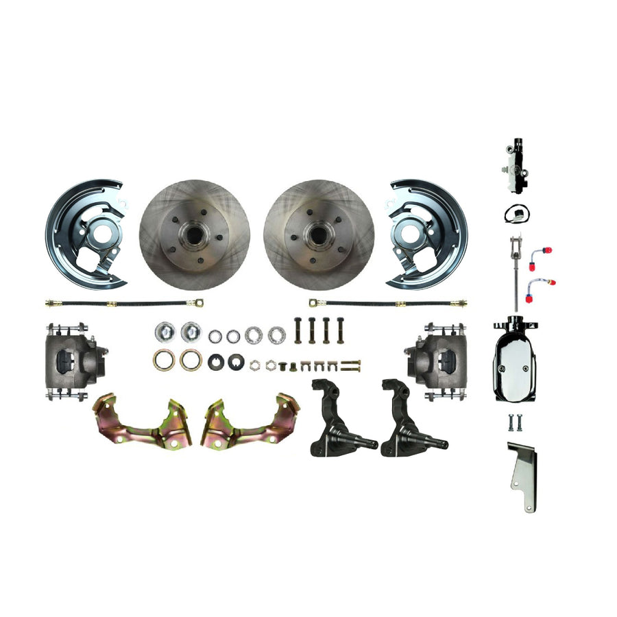 The Right Stuff 1967-74 GM F/X-Body, Front Manual Disc Brake Conversion Kit - AFXSD02CX - (AFXSD02CX)