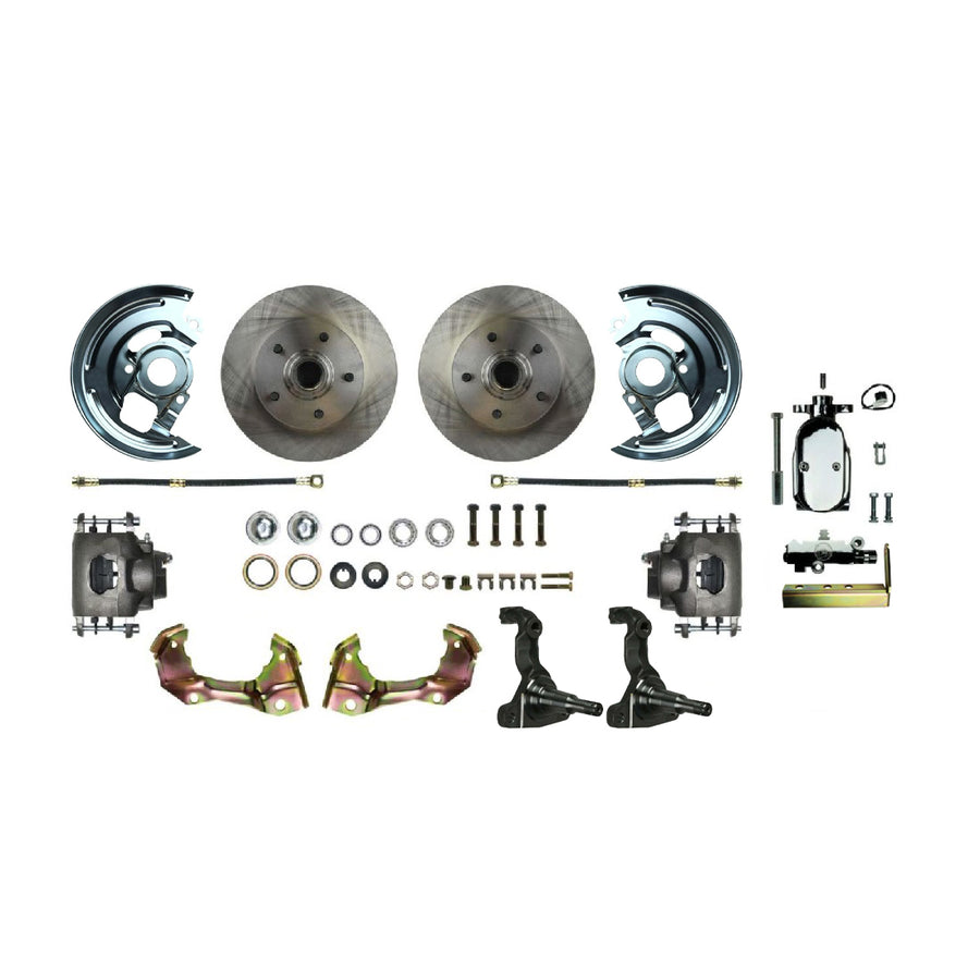 The Right Stuff 1962-67 Chevrolet Chevy II, Front Manual Disc Brake Conversion Kit - AFXSD03CX - (AFXSD03CX)