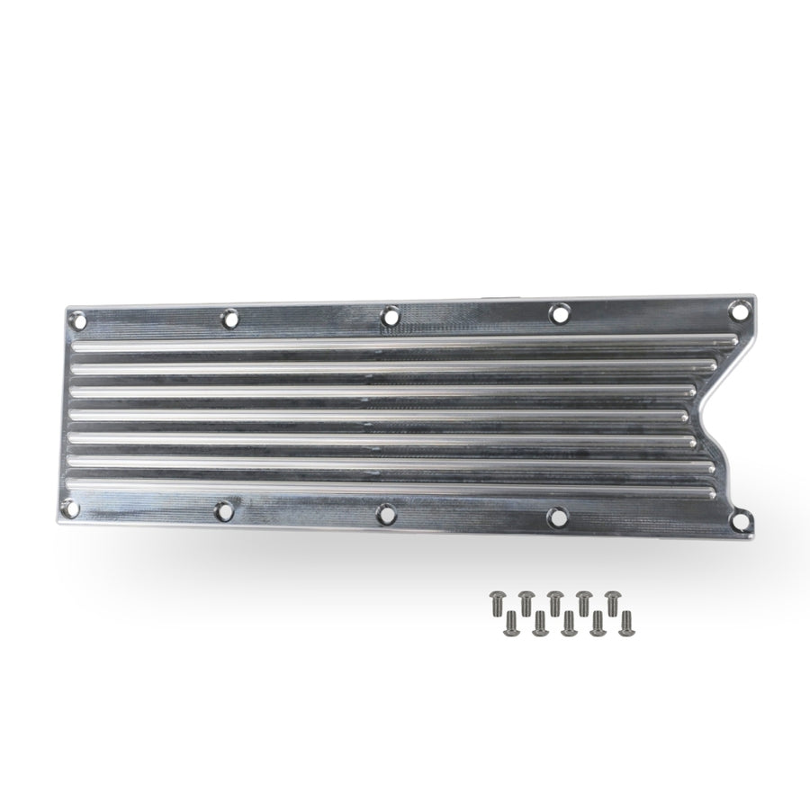 The Right Stuff Gen 3 LS Valley Cover, Finned, Natural Machined - (G3LSVCF-K)